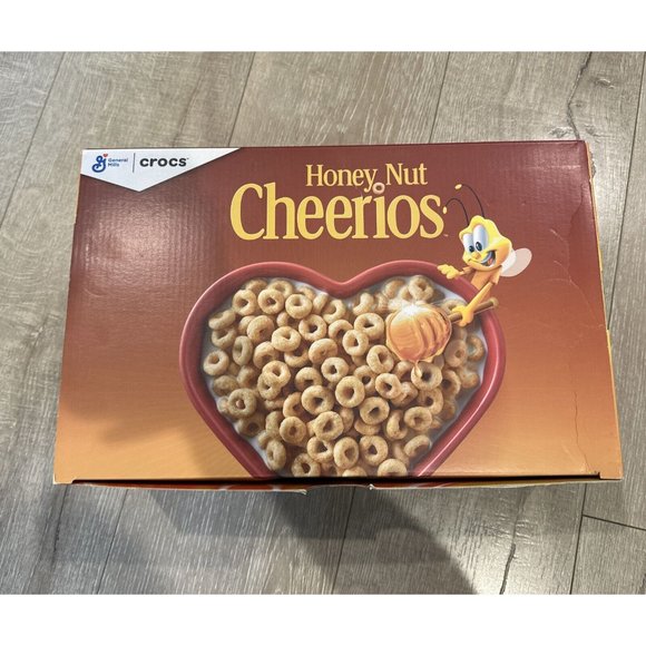 CROCS Shoes Crocs X Classic Clog Cereal Cheerios Size 1m13w Honey Nut Trix Lucky Rare Ds